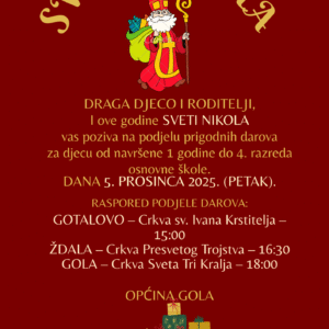 Darivanje djece povodom Nikolinja